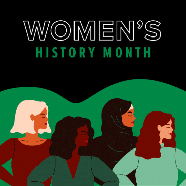 women's history month post for Paul Mitchell Schools